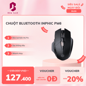 Chuột Bluetooth Inphic PM6 Boa Case